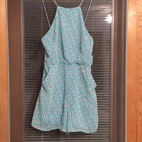 URBAN OUTFITTERS LUCCA COUTURE AQUA FLORAL… - Picture 5 of 8